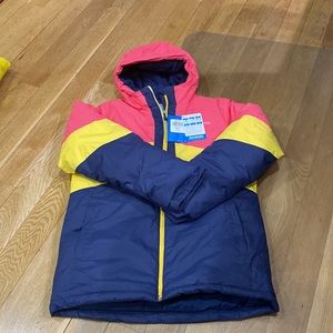 NWT Columbia girls Horizon Ride II snow jacket Youth XL